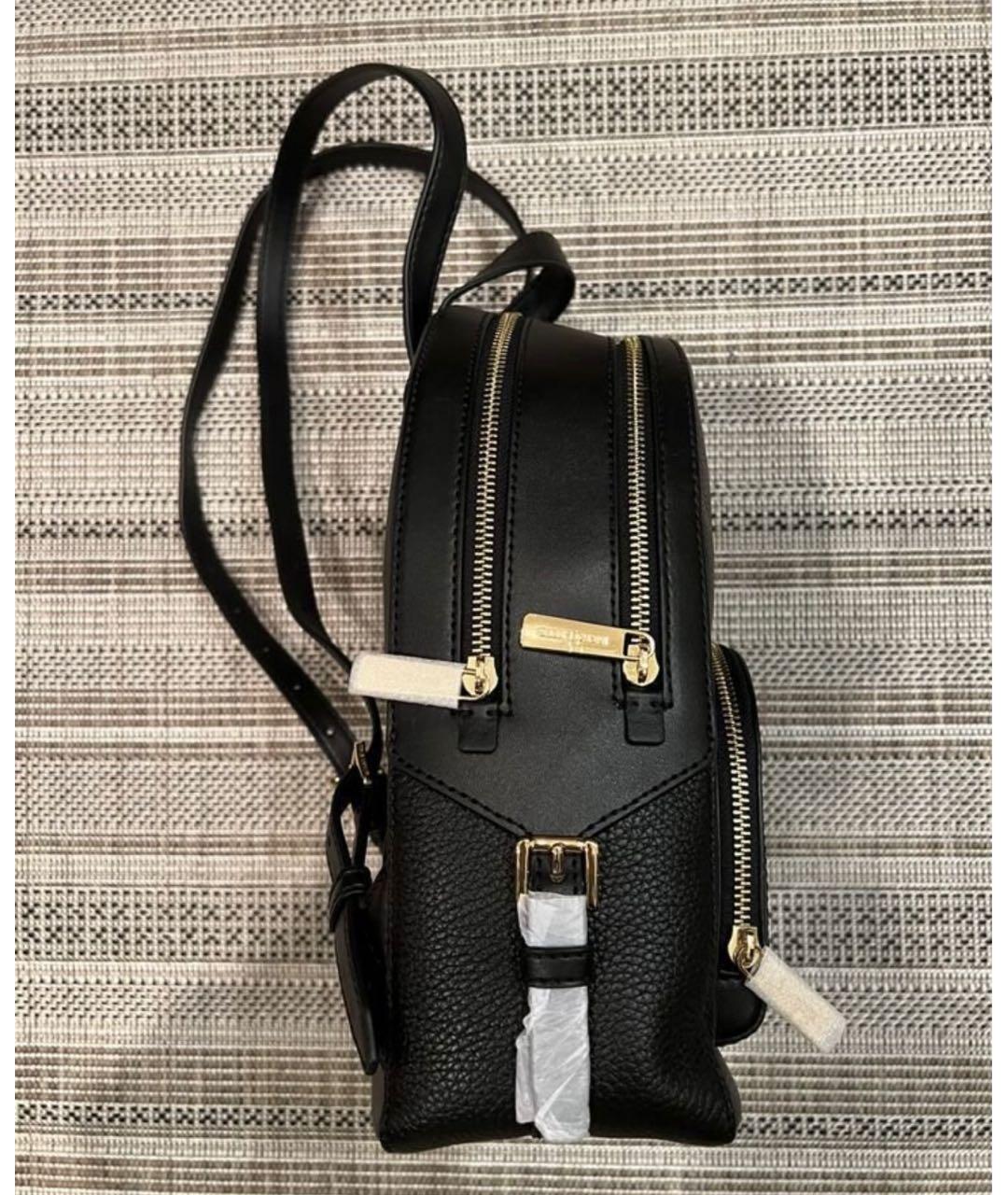 MICHAEL KORS Черный кожаный рюкзак, фото 5