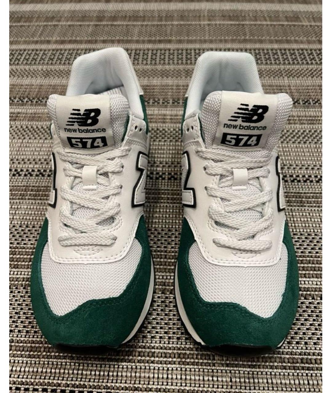 NEW BALANCE Белые неопреновые кроссовки, фото 2