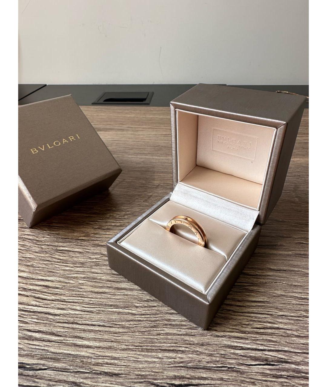 BVLGARI Золотое кольцо из розового золота, фото 4