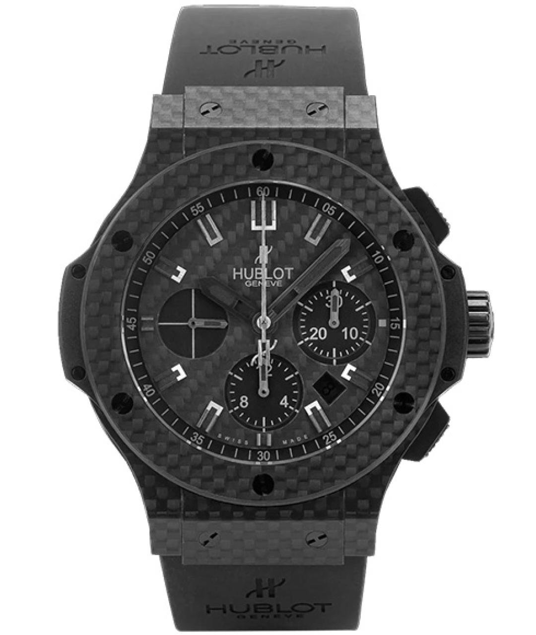 HUBLOT Черные карбоновые часы, фото 1