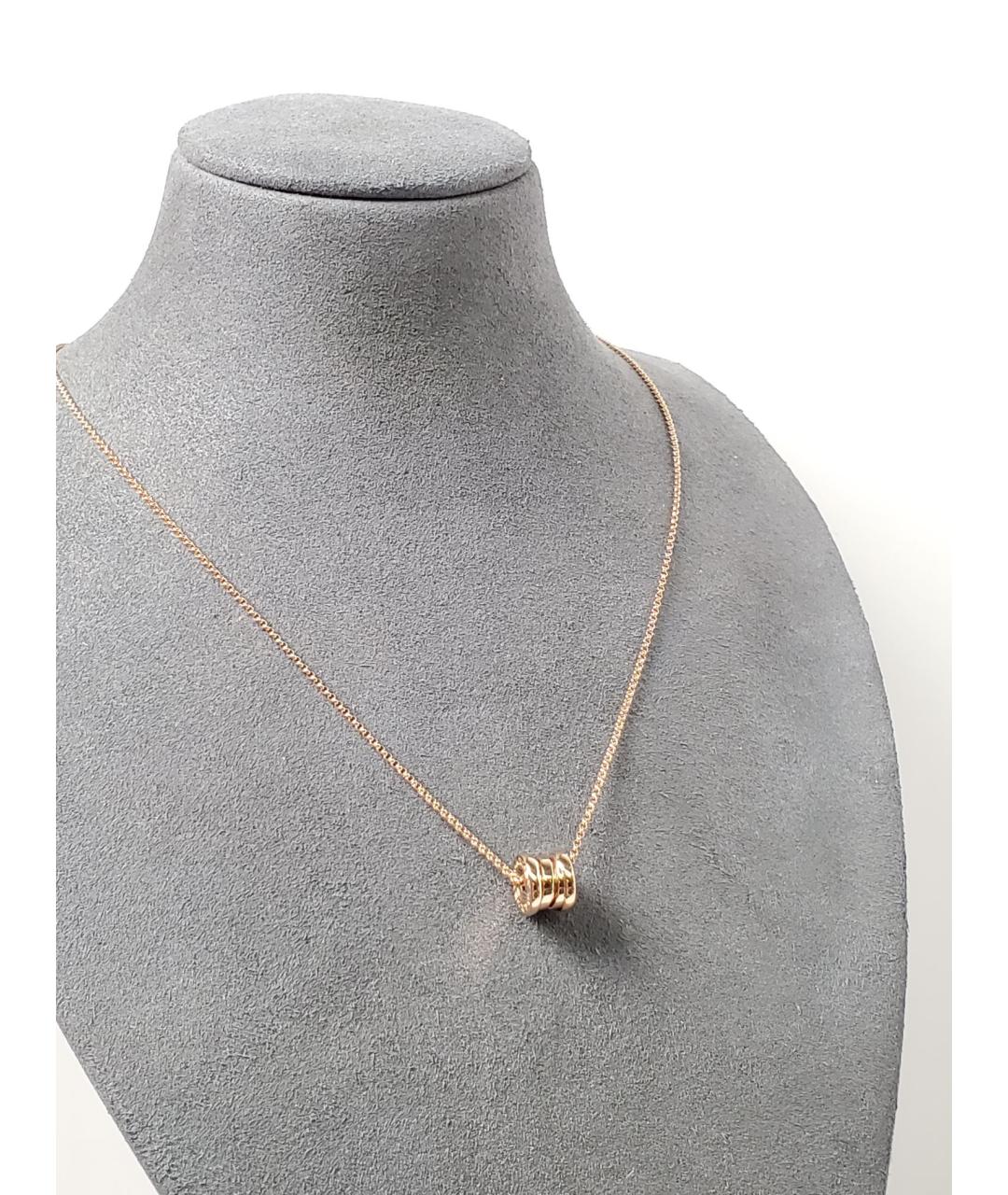 BVLGARI Золотая подвеска из розового золота, фото 2