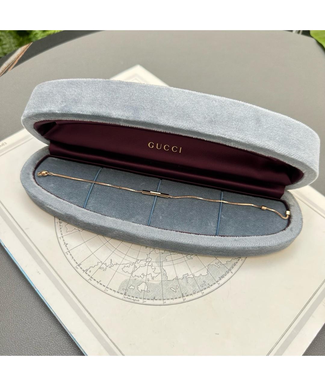 GUCCI Золотой браслет из розового золота, фото 3