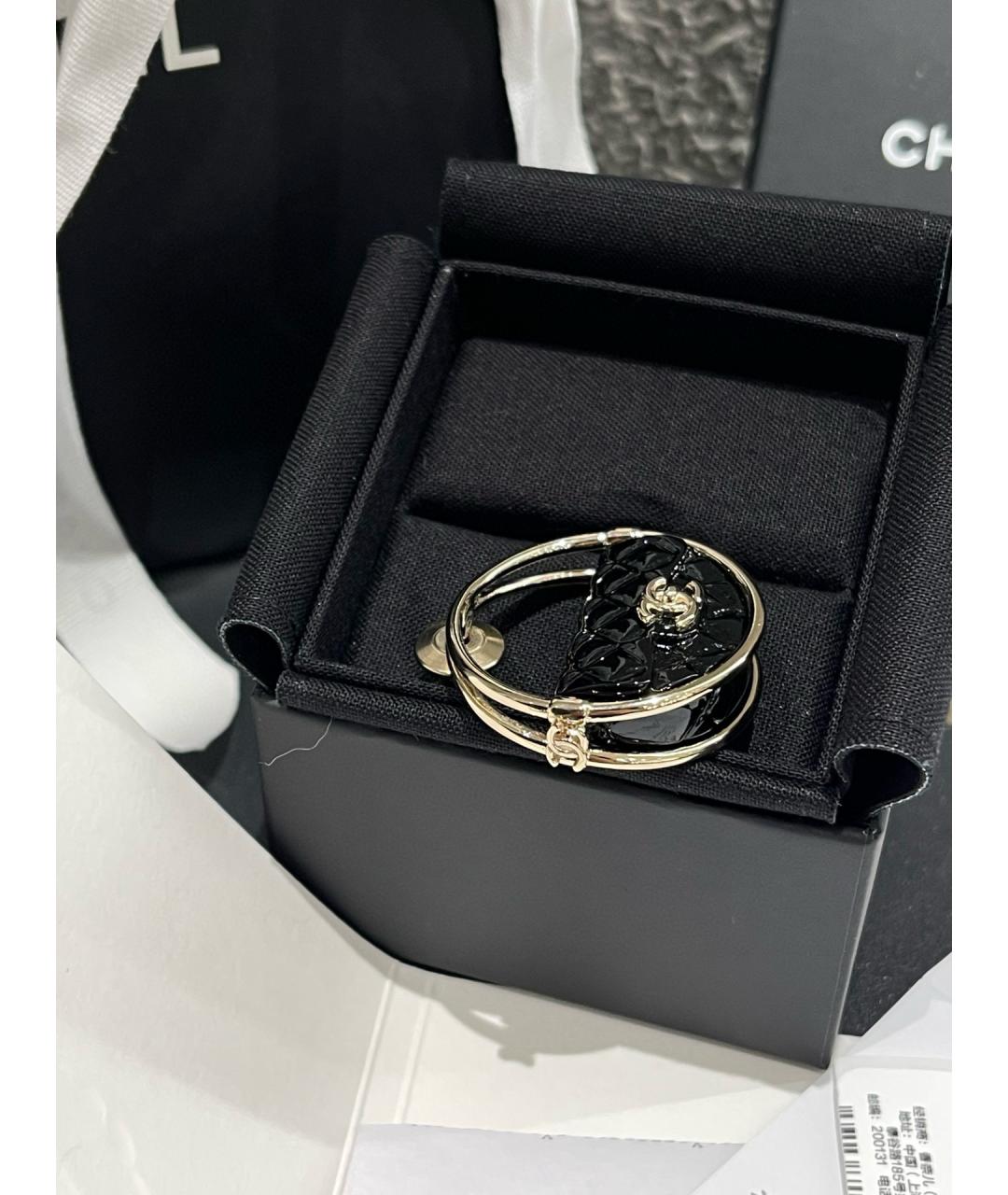 CHANEL Черная булавка / брошь, фото 3