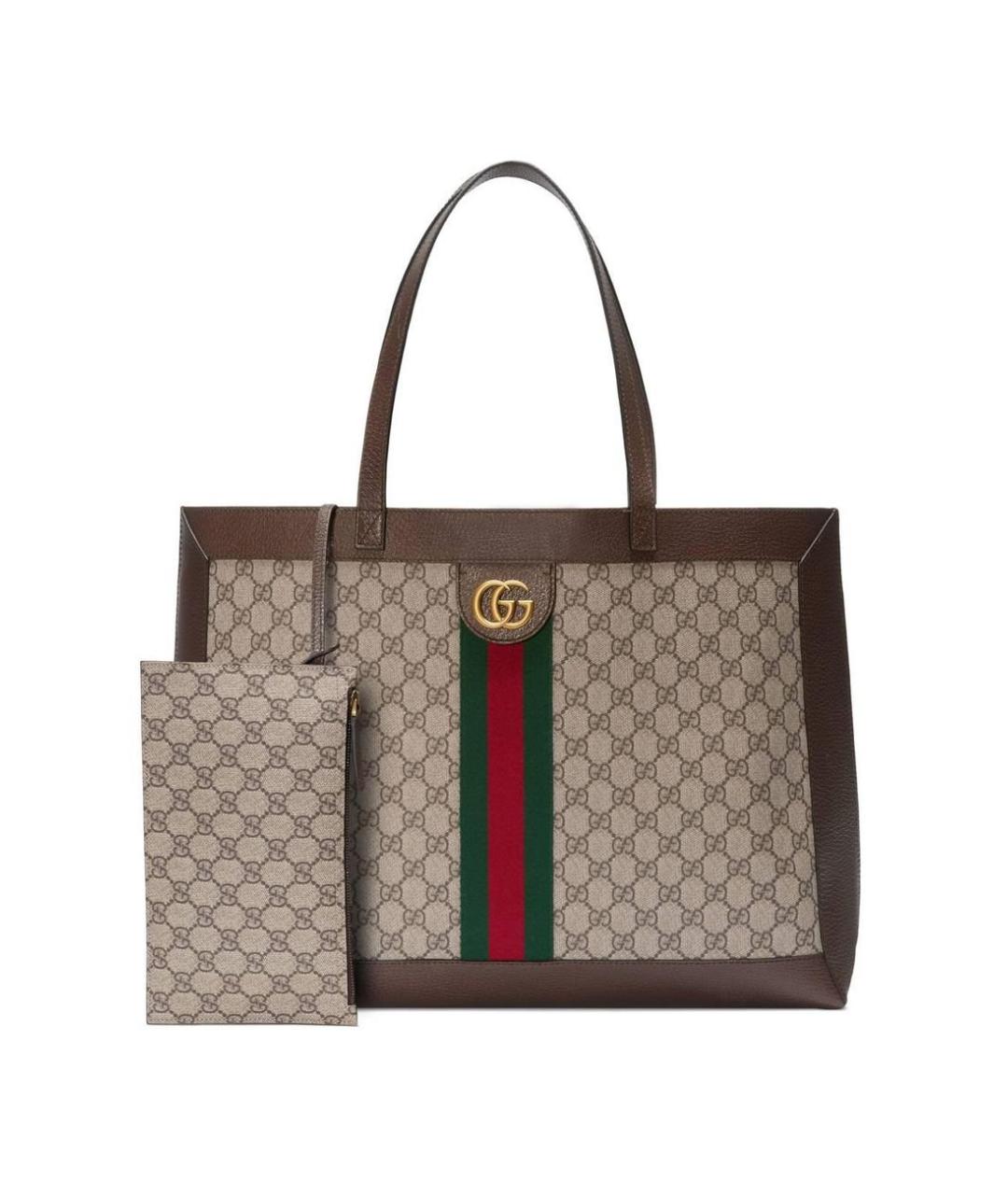 GUCCI Мульти кожаная сумка тоут, фото 1