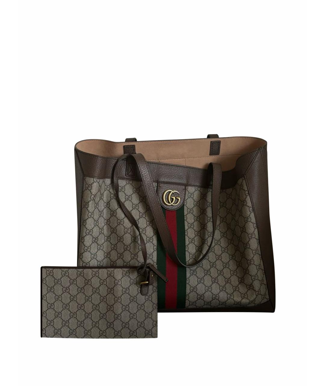 GUCCI Мульти кожаная сумка тоут, фото 1