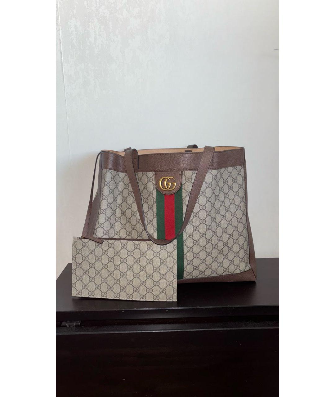 GUCCI Мульти кожаная сумка тоут, фото 8