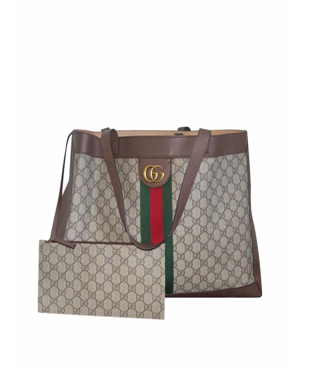 GUCCI Мульти кожаная сумка тоут, фото 1