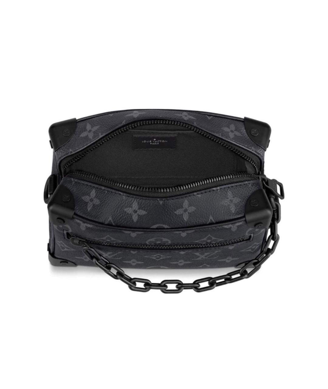LOUIS VUITTON Черная сумка через плечо, фото 3