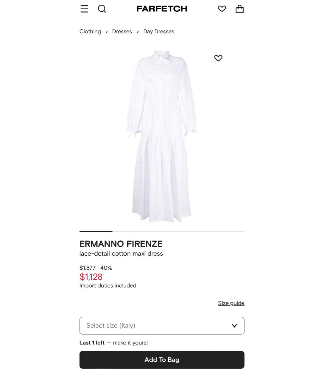 ERMANNO SCERVINO Белое повседневное платье, фото 2