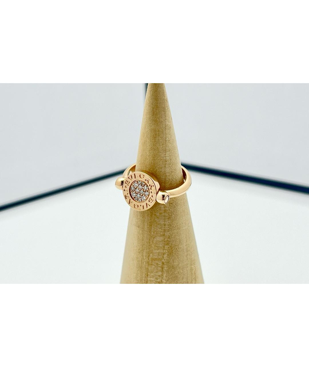 BVLGARI Розовое кольцо из розового золота, фото 2