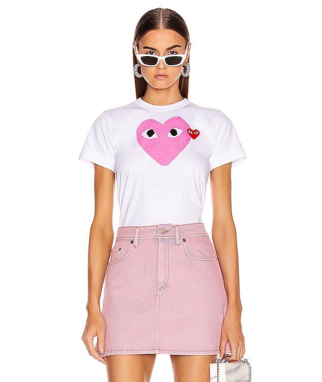 Pink comme des garcons hotsell