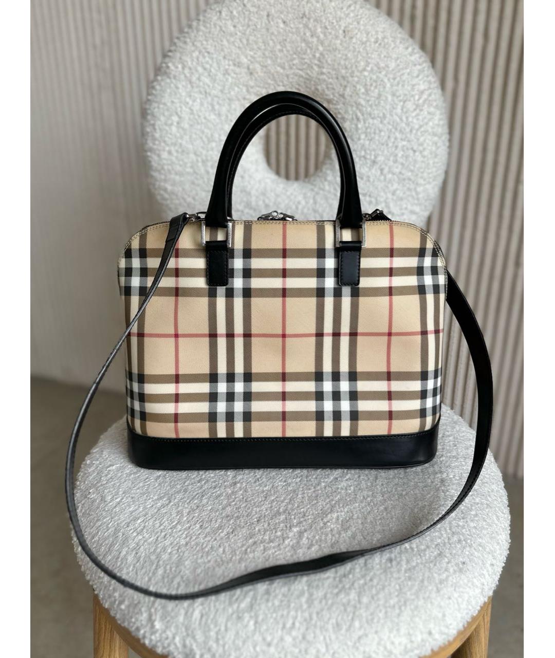 BURBERRY Бежевая сумка тоут, фото 2