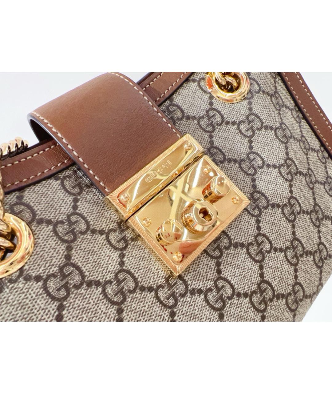 GUCCI Коричневая сумка через плечо, фото 6