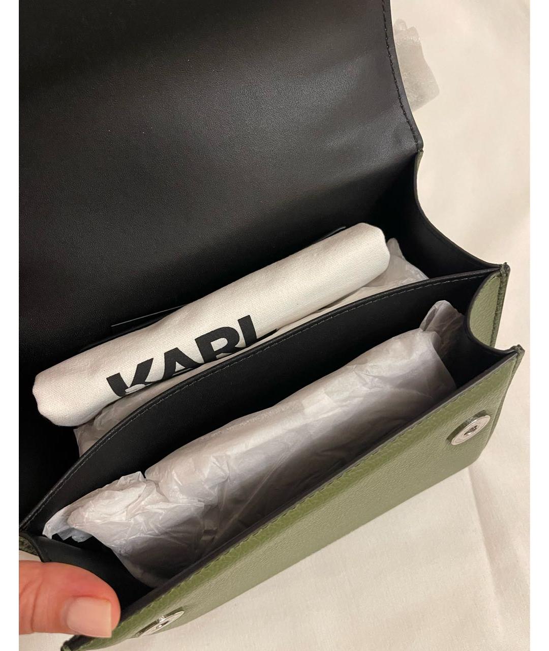 KARL LAGERFELD Кожаная сумка через плечо, фото 3