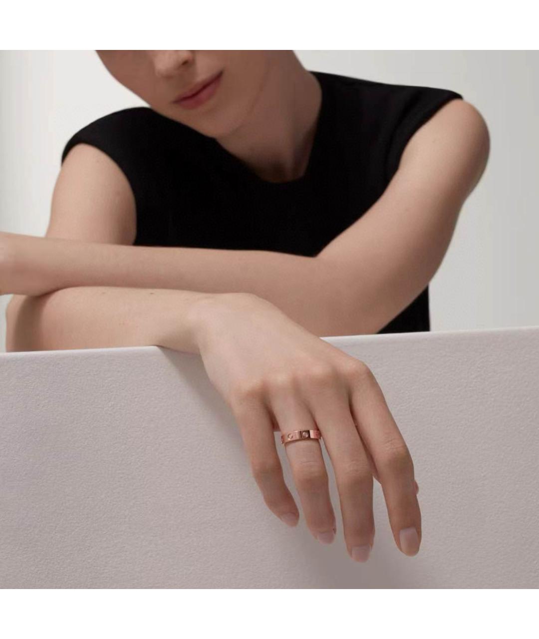 CARTIER Розовое кольцо из розового золота, фото 3