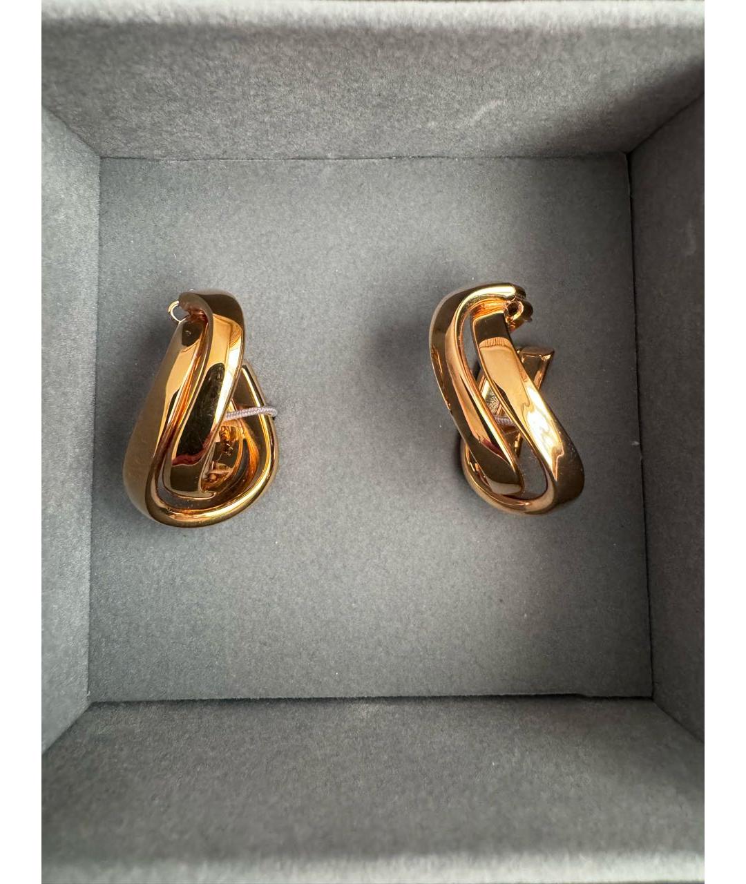 BALENCIAGA Золотые серьги, фото 2