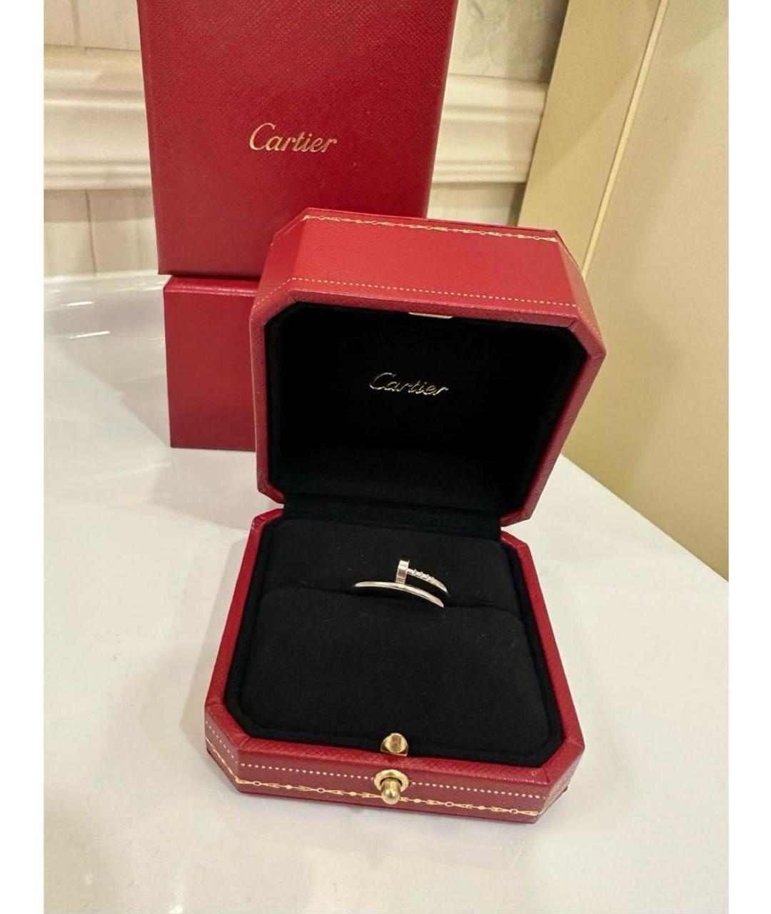 CARTIER Белое кольцо из белого золота, фото 5