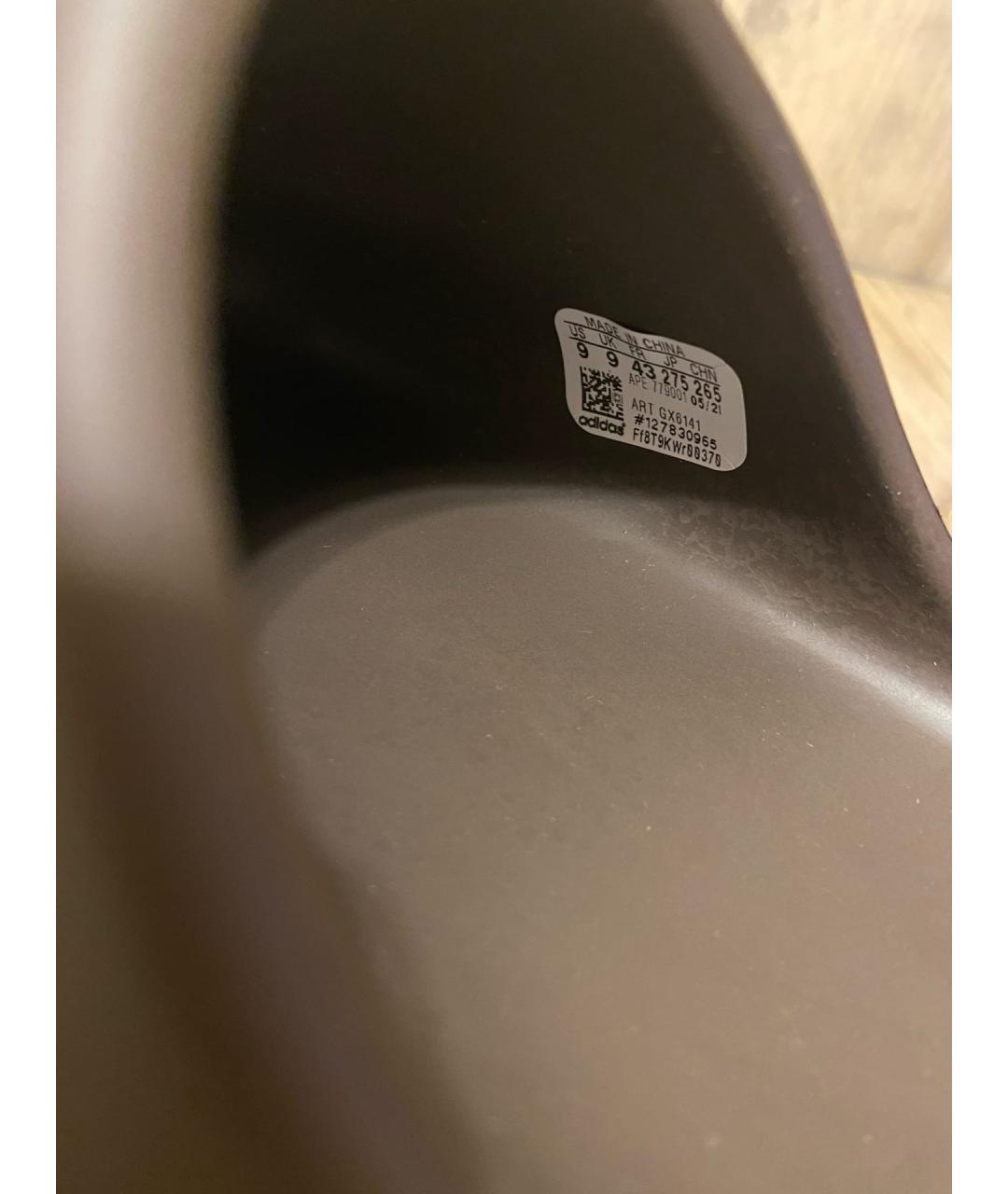 ADIDAS YEEZY Коричневые шлепанцы, фото 5