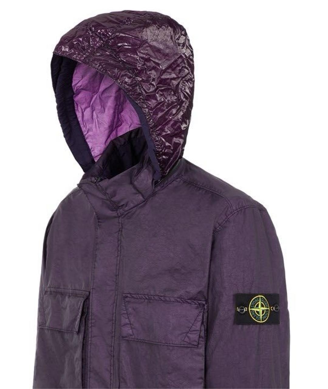 STONE ISLAND Фиолетовая куртка, фото 4