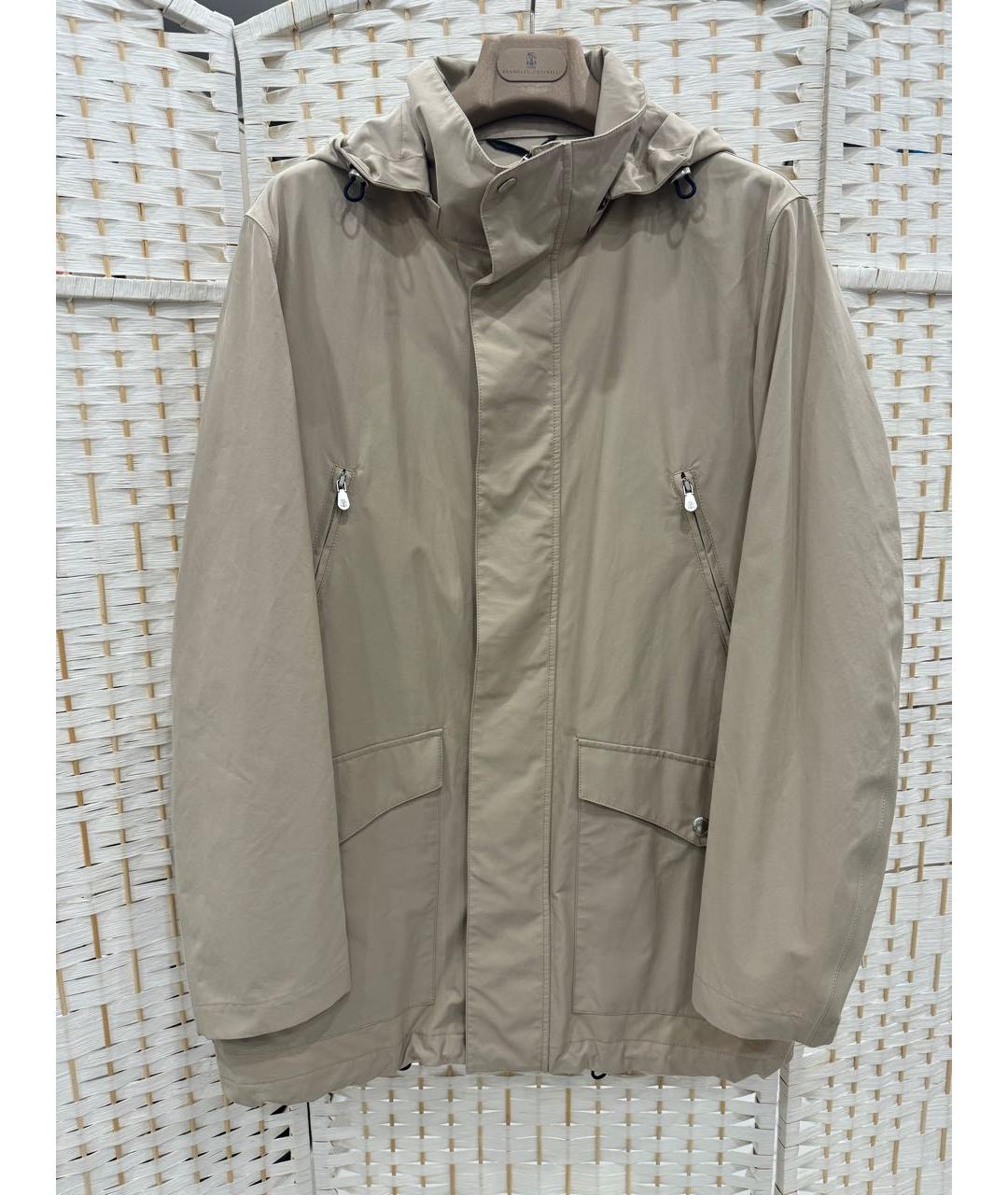 BRUNELLO CUCINELLI Белая куртка, фото 5