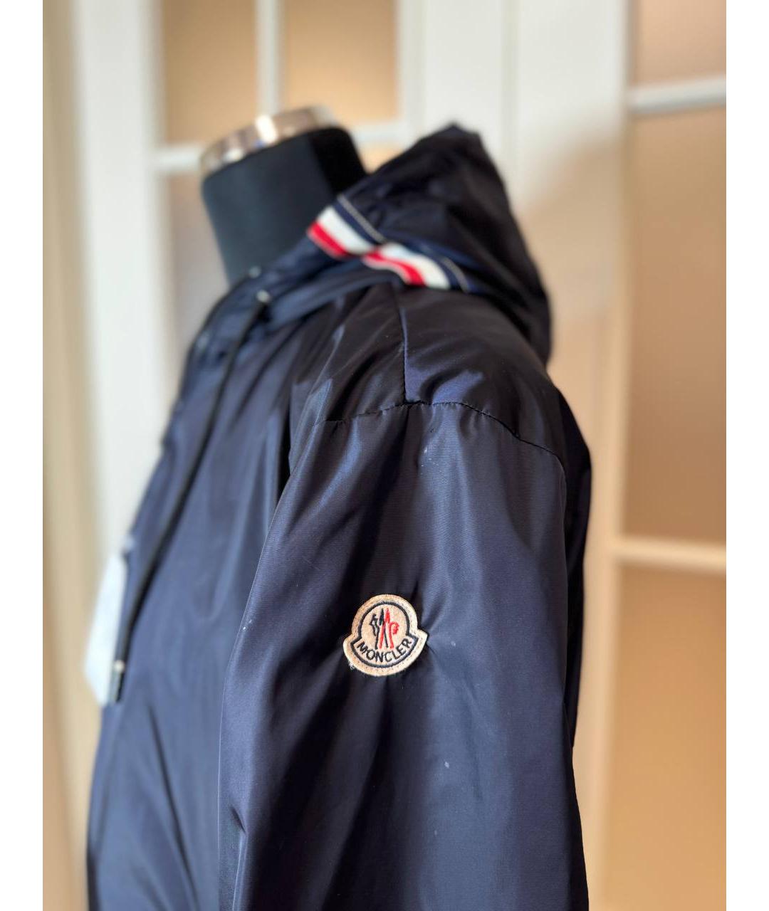 MONCLER Темно-синяя куртка, фото 3