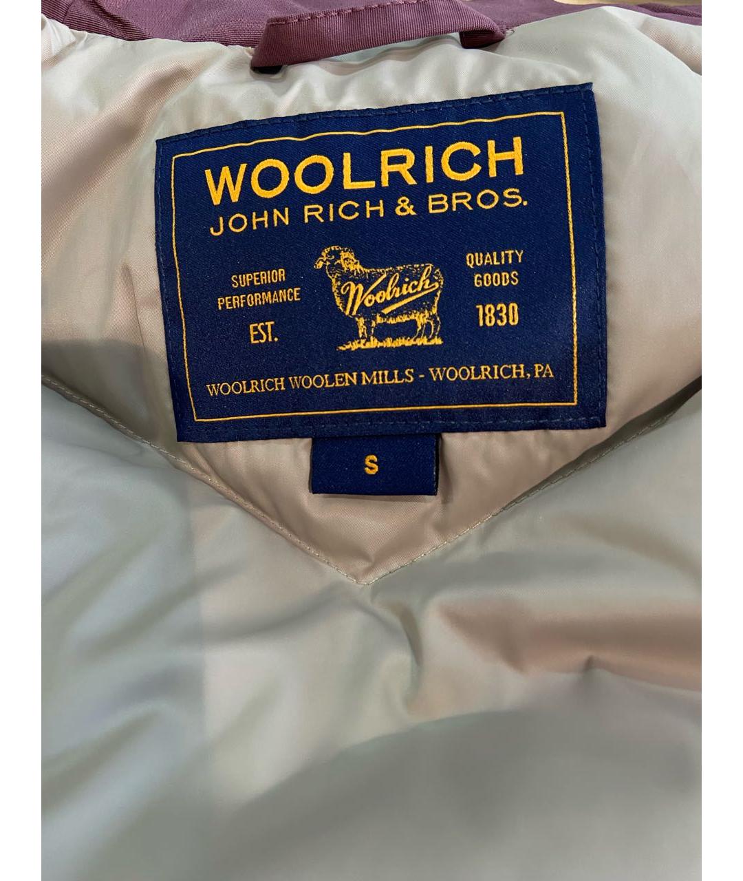 WOOLRICH Розовая хлопковая парка, фото 8