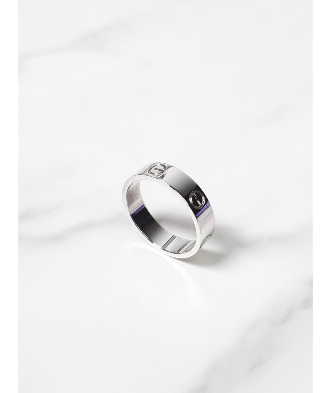 CARTIER Белое кольцо из белого золота, фото 2