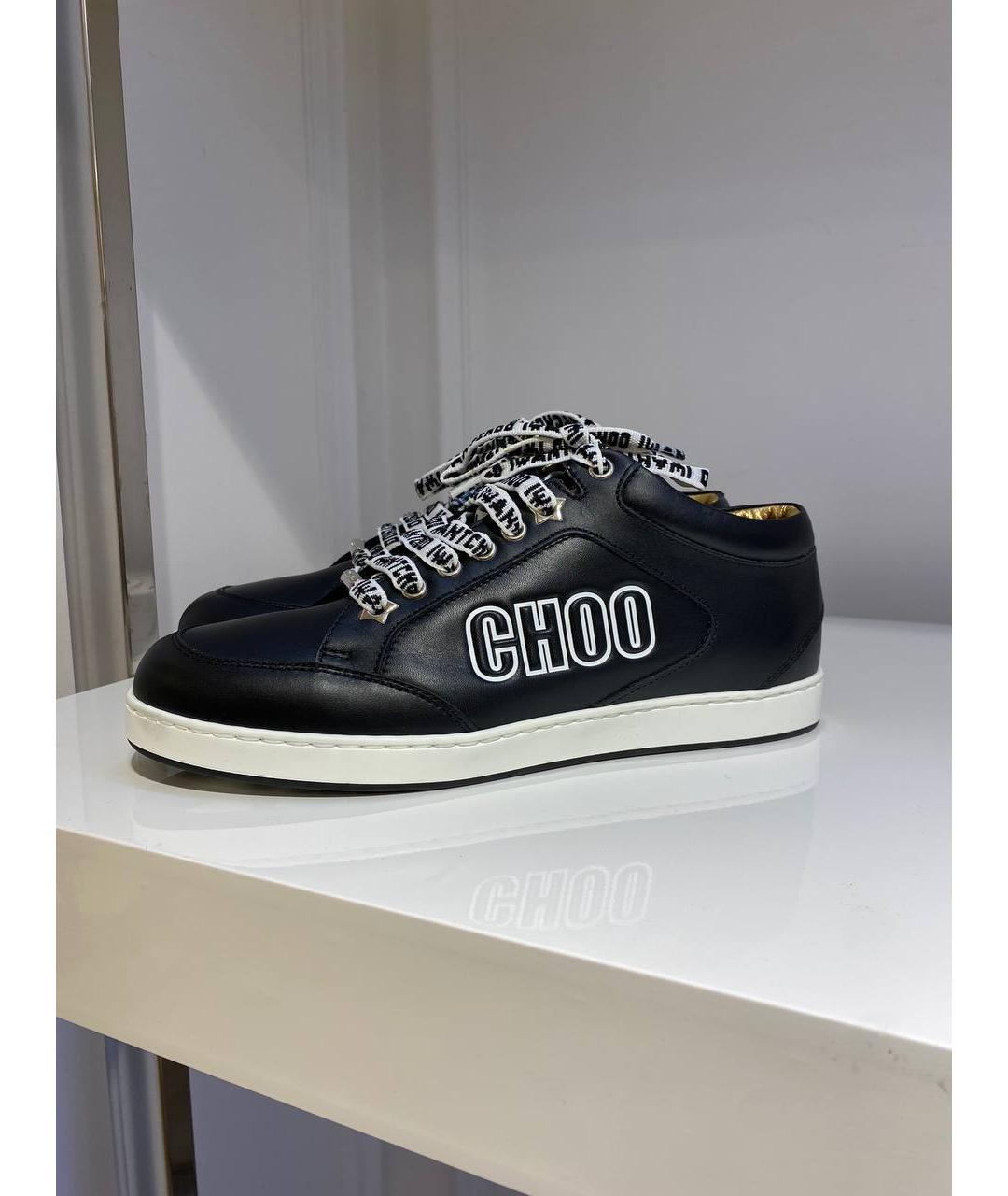 JIMMY CHOO Черные кеды, фото 2