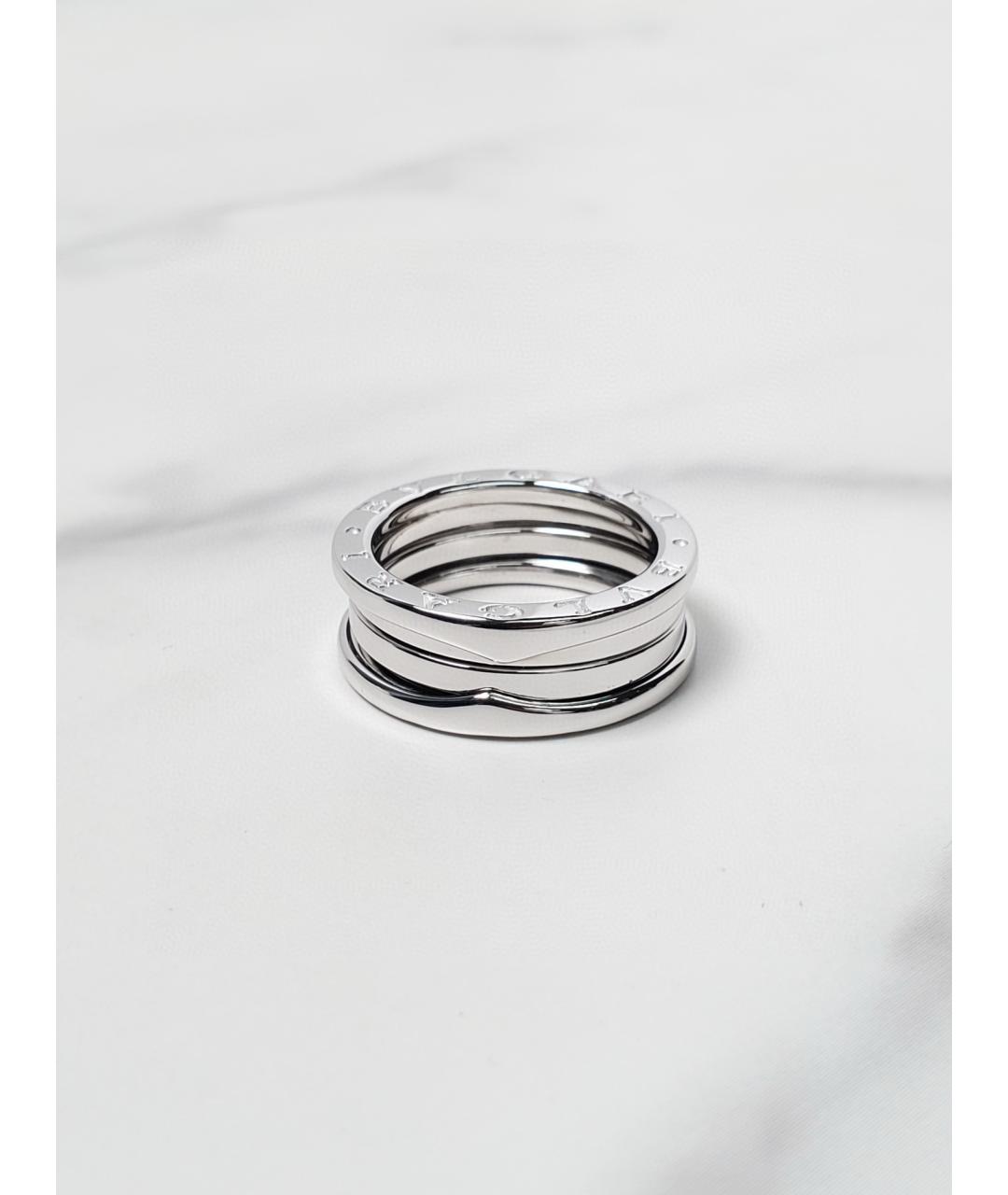 BVLGARI Белое кольцо из белого золота, фото 2