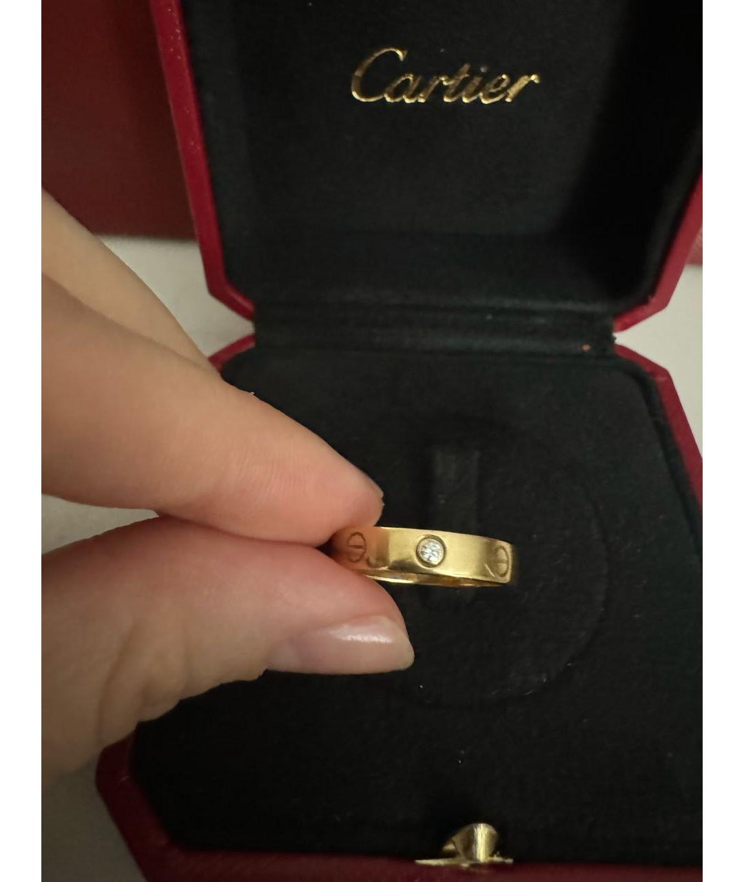 CARTIER Желтое кольцо из желтого золота, фото 3