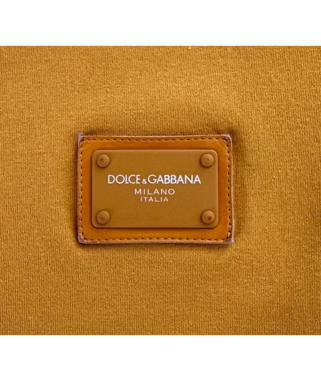 DOLCE&GABBANA Хлопковая футболка, фото 5