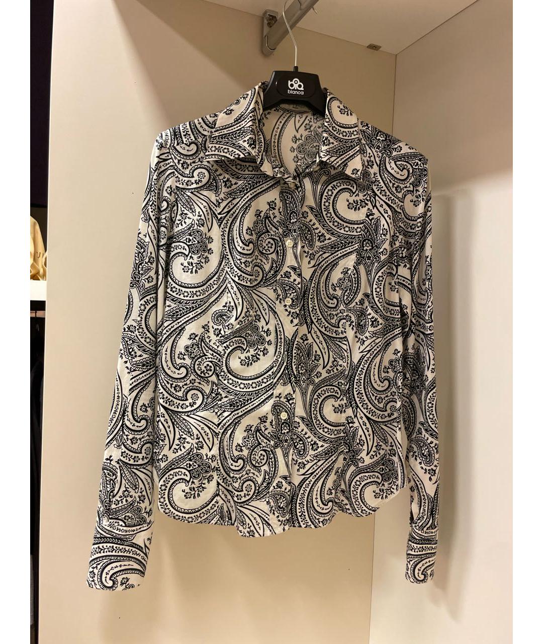 ETRO Мульти хлопко-эластановая рубашка, фото 5