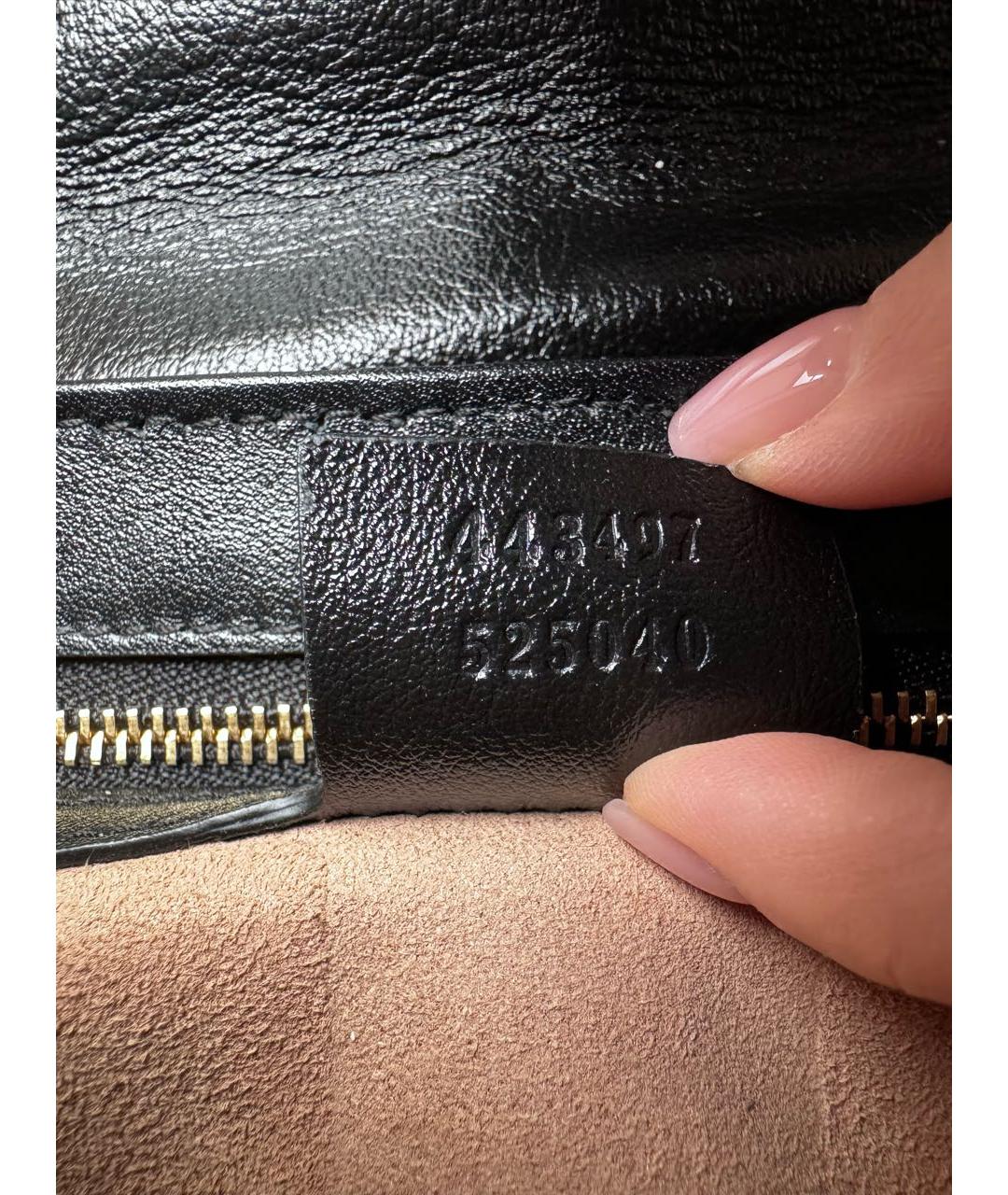 GUCCI Кожаная сумка с короткими ручками, фото 6