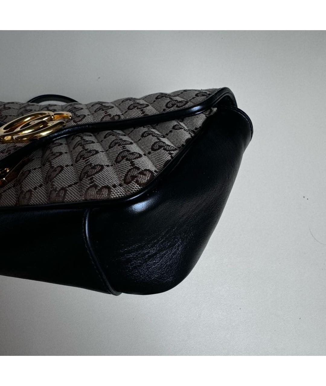 GUCCI Кожаная сумка с короткими ручками, фото 2