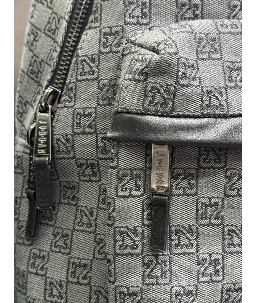 JORDAN Серый тканевый рюкзак, фото 5