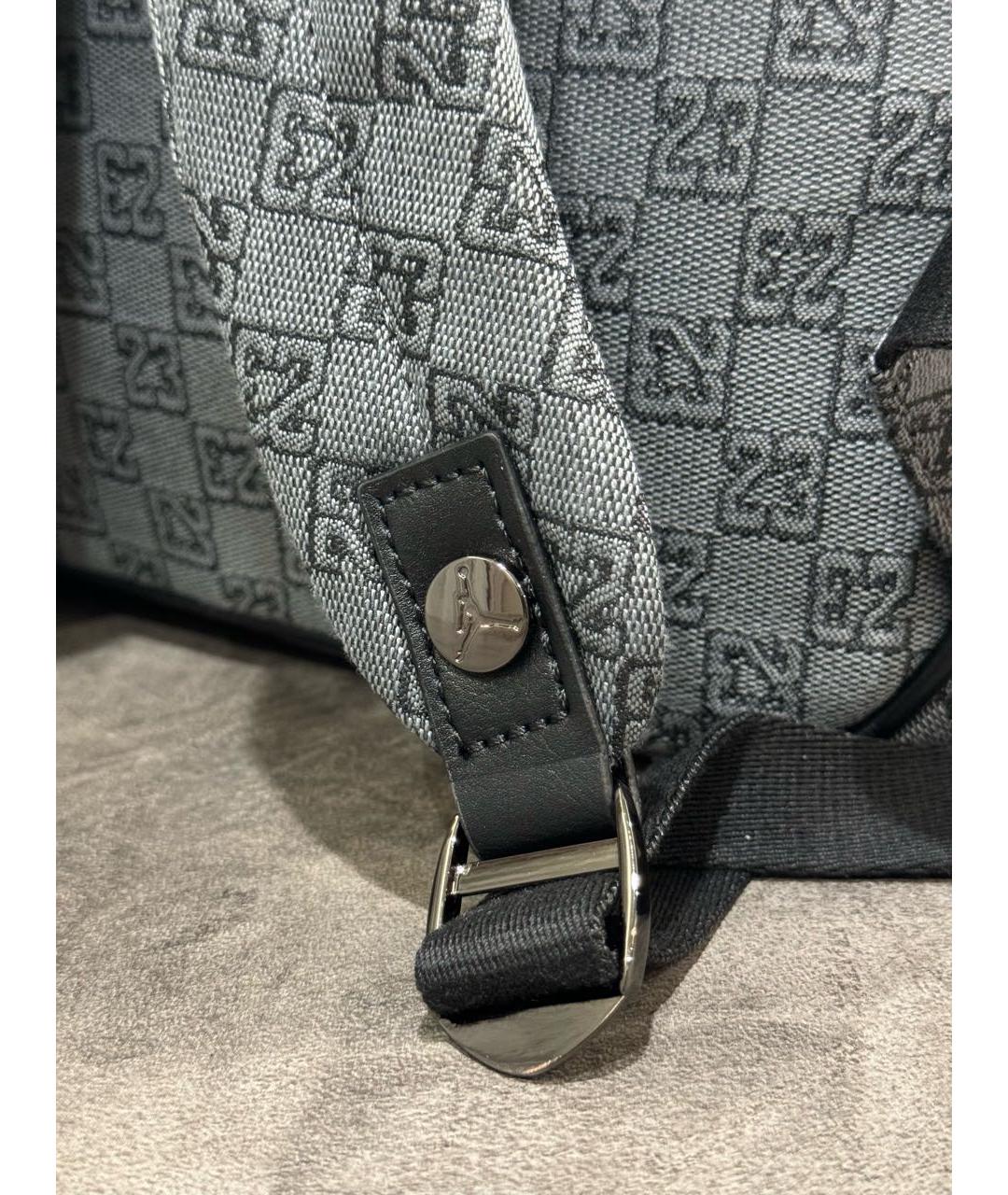 JORDAN Серый тканевый рюкзак, фото 8