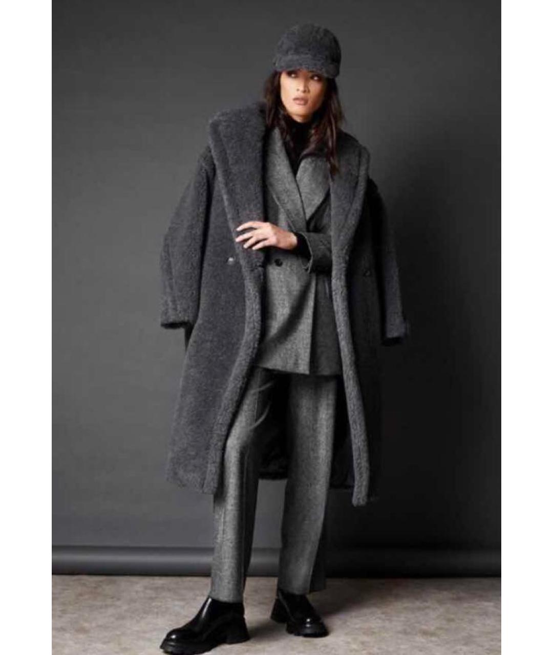 MAX MARA Серая кепка, фото 7