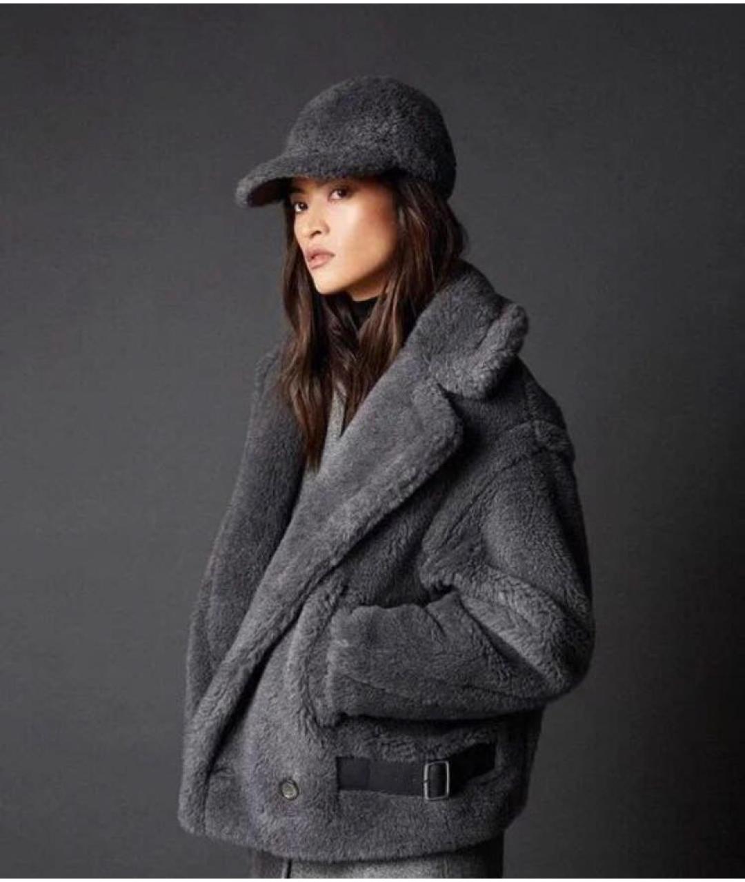 MAX MARA Серая кепка, фото 8