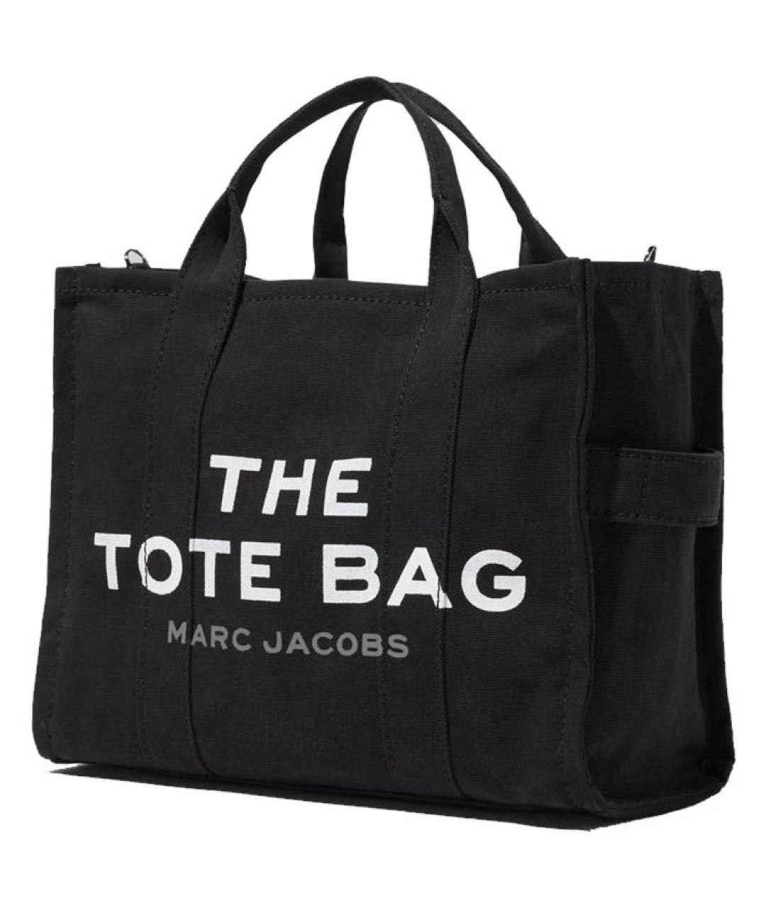 MARC JACOBS Черная тканевая сумка тоут, фото 2