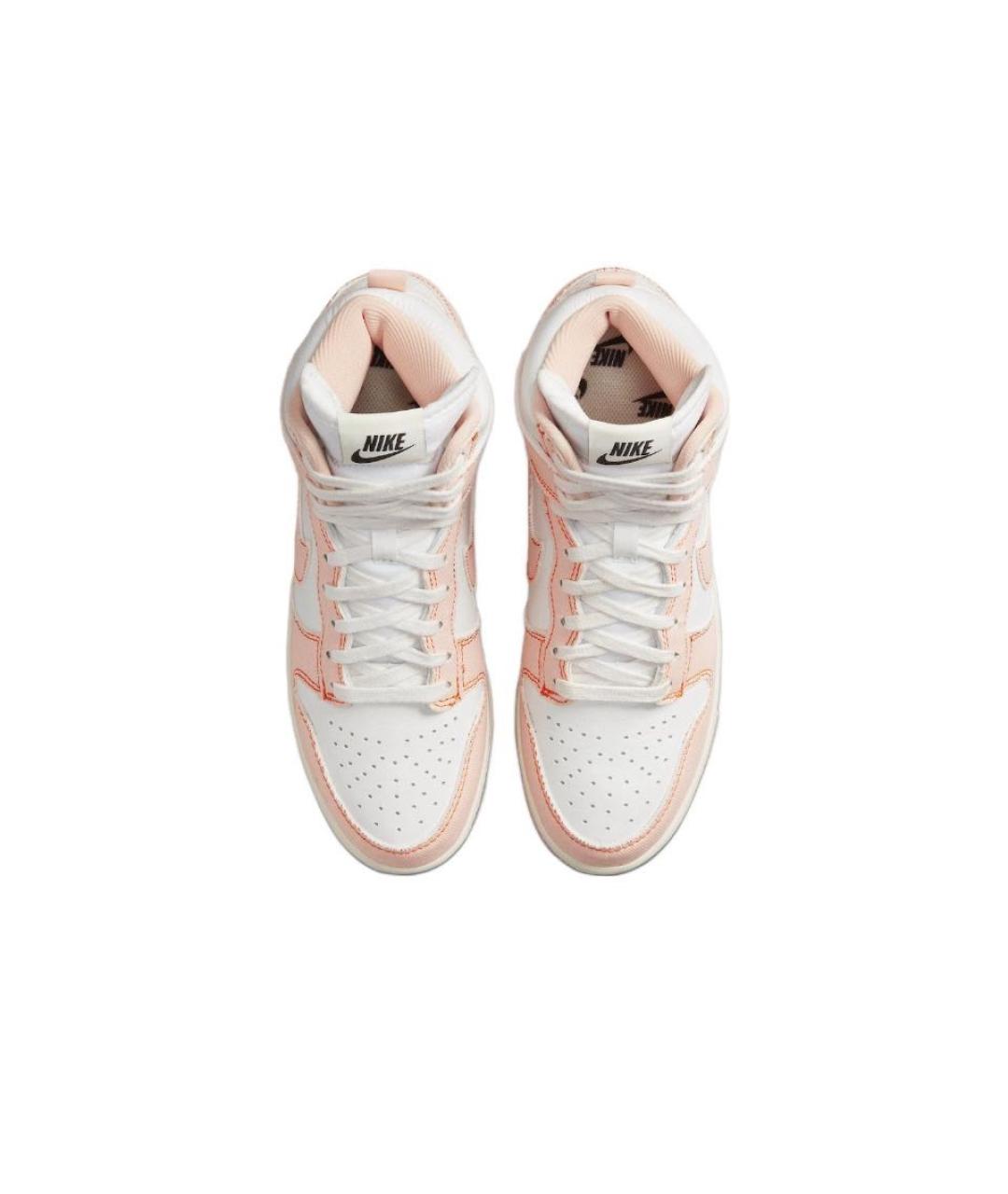 NIKE Коралловые кожаные кроссовки, фото 3