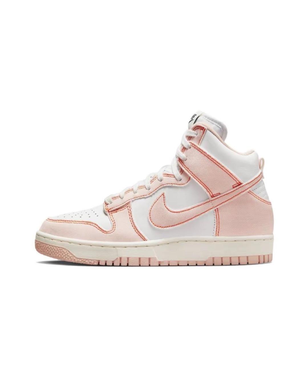 NIKE Коралловые кожаные кроссовки, фото 5