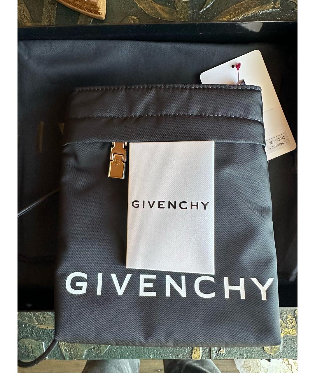 GIVENCHY Черная сумка на плечо, фото 6