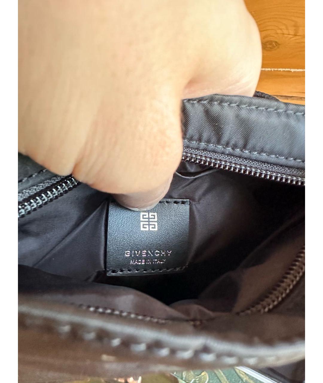 GIVENCHY Черная сумка на плечо, фото 8
