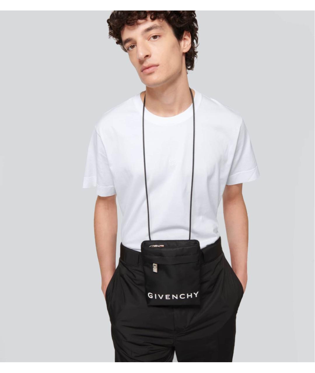 GIVENCHY Черная сумка на плечо, фото 5
