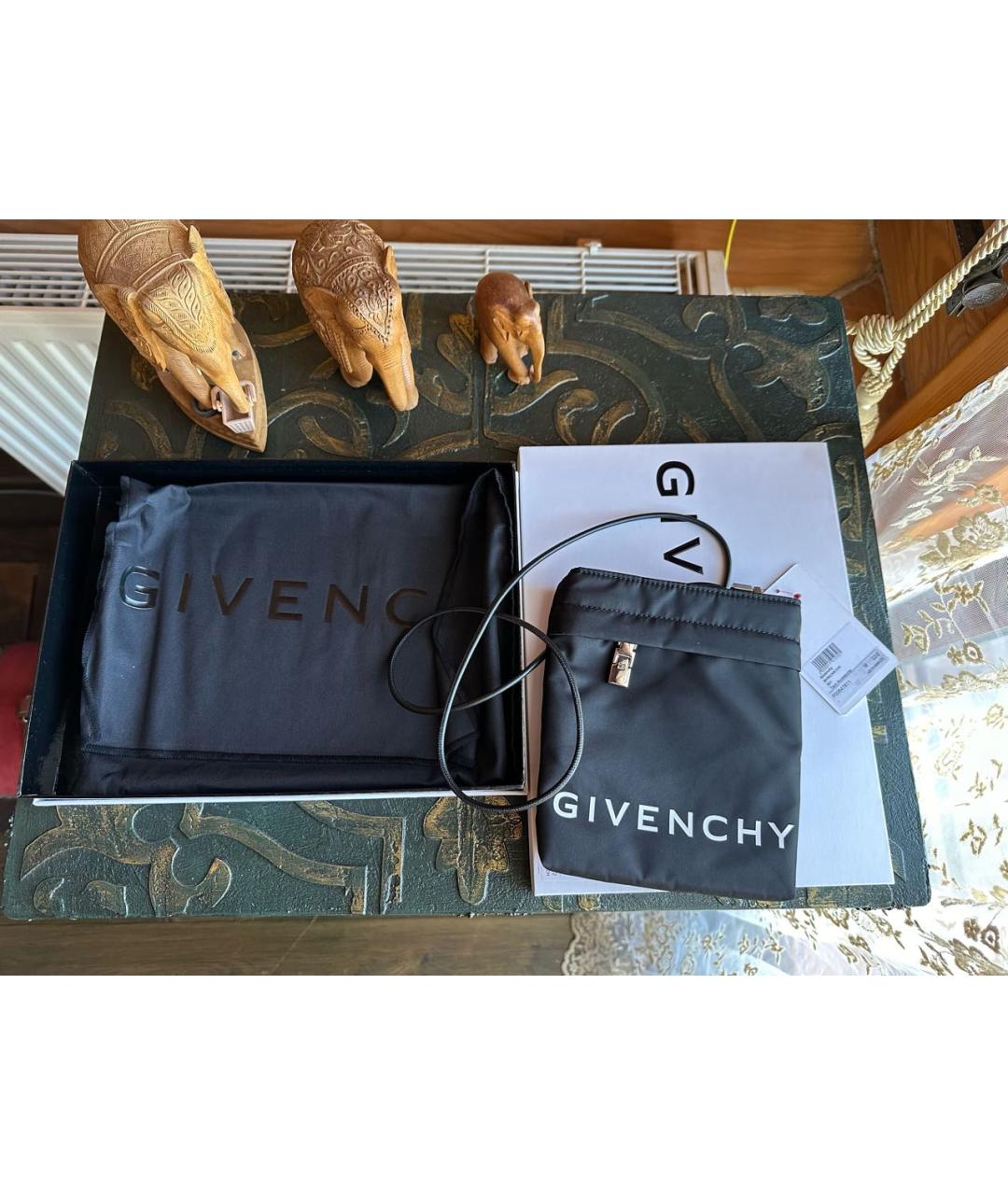 GIVENCHY Черная сумка на плечо, фото 7