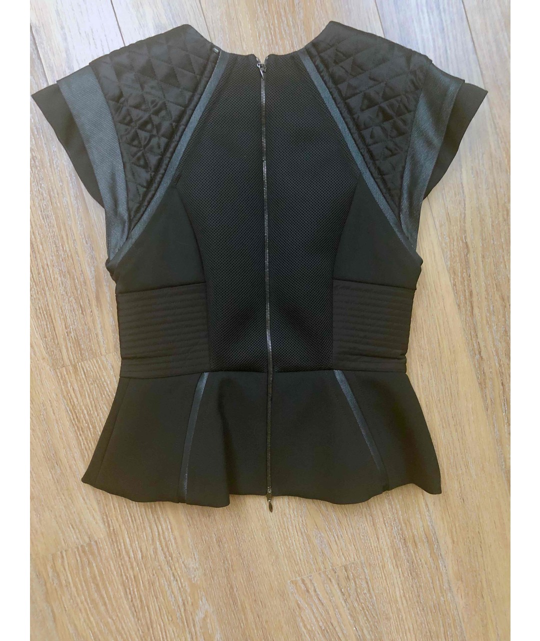 SPORTMAX Черный полиэстеровый жакет/пиджак, фото 2