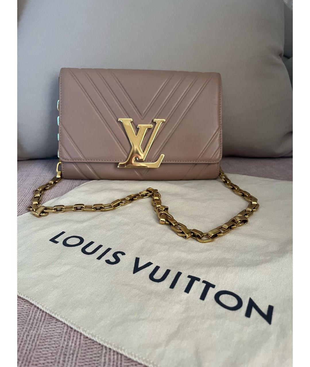 LOUIS VUITTON Кожаная сумка через плечо, фото 2