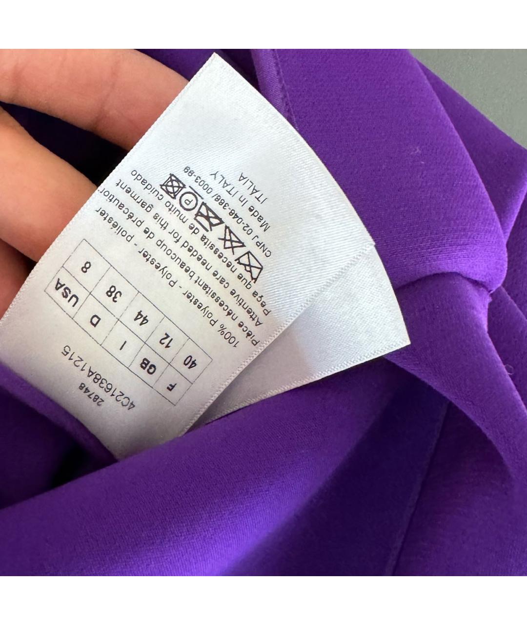 CHRISTIAN DIOR Фиолетовое пальто, фото 4