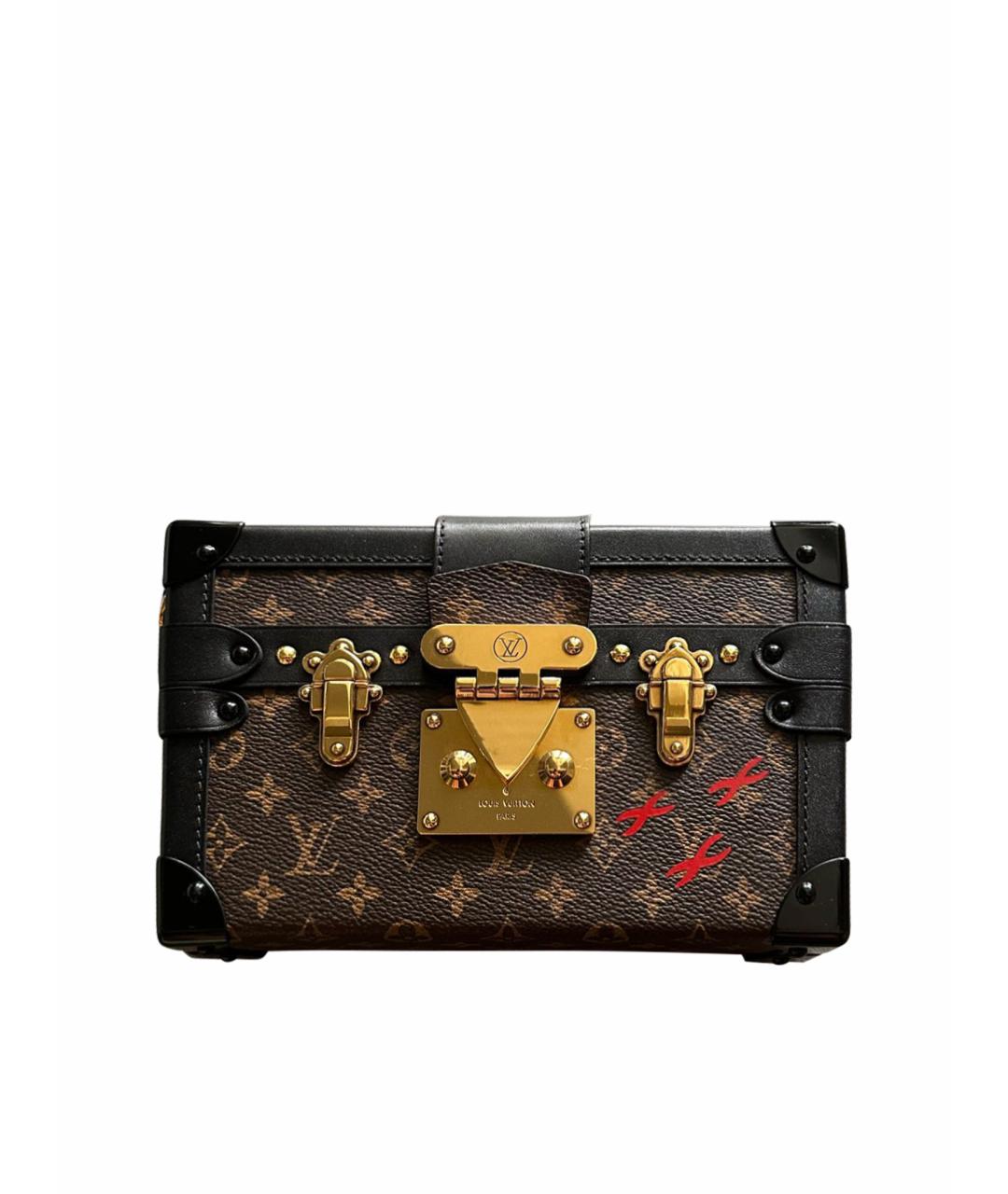 LOUIS VUITTON Коричневая сумка через плечо, фото 1