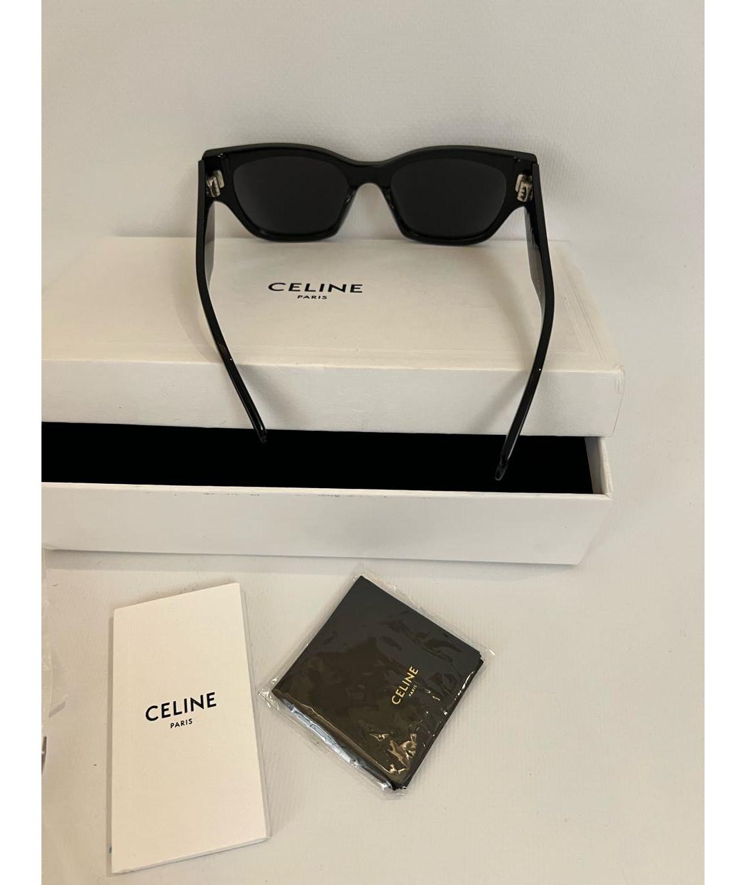 CELINE Черные солнцезащитные очки, фото 3
